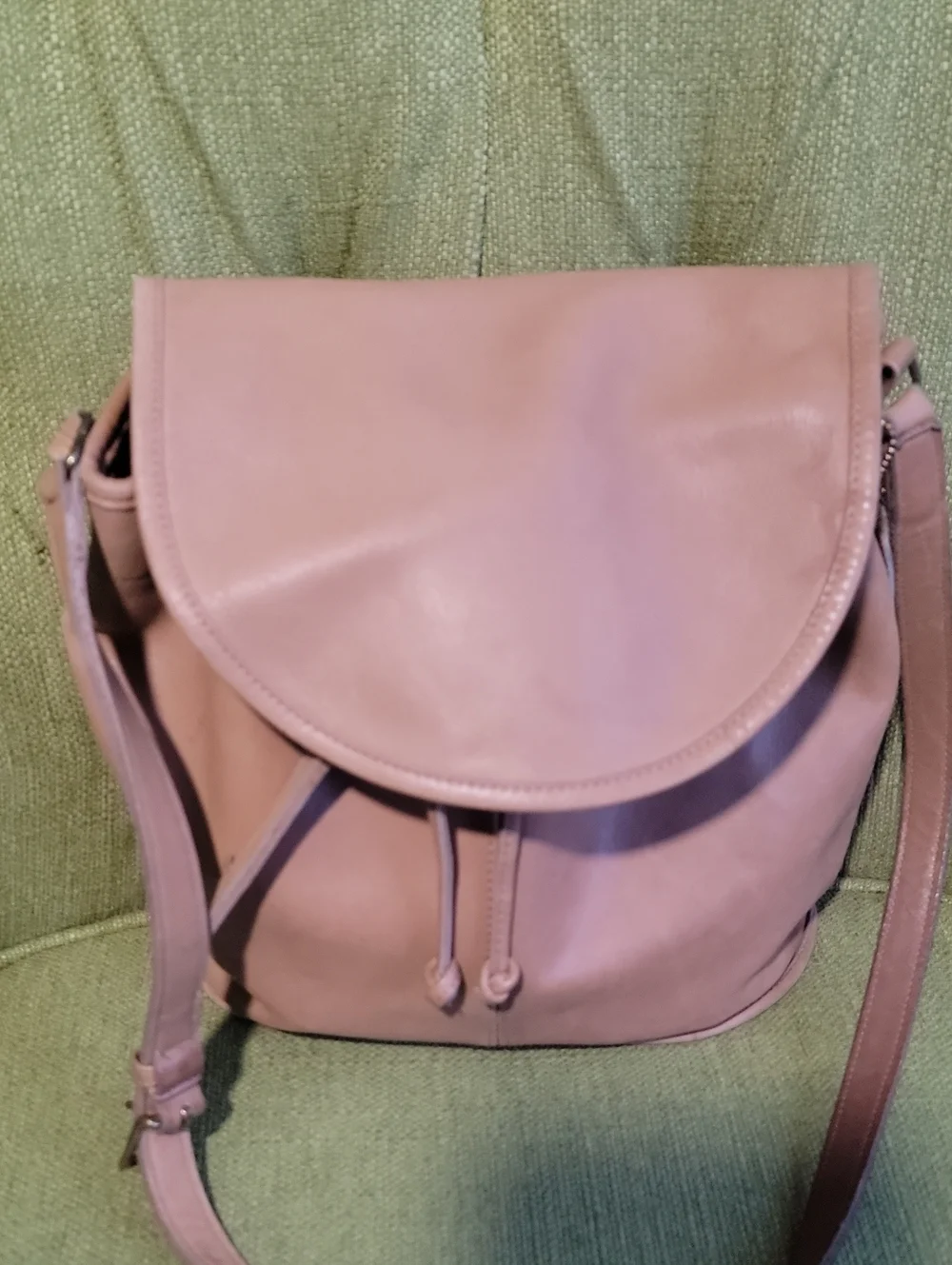 Coach Rare Vintage Bucket Leather Crossbody Bag